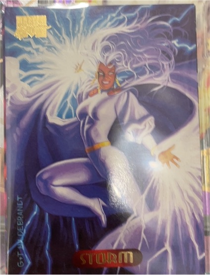 1994 Fleer Marvel Masterpieces #118 Storm — front