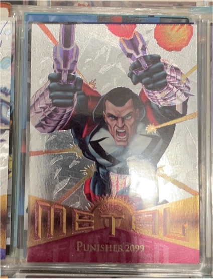 1995 Marvel Metal #50 Punisher 2099 — front