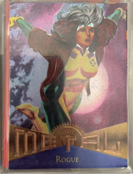 1995 Fleer Marvel Metal #114 Rogue — front