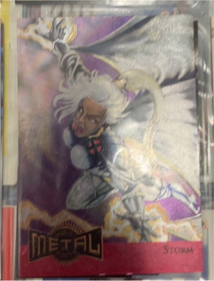 1995 Fleer Marvel Metal Blaster #13 Storm — front