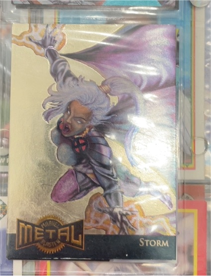 1995 Fleer Marvel Metal Blaster #13 Storm — front