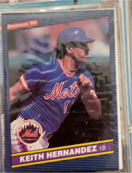 1986 Donruss #190 Keith Hernandez New York Mets — front