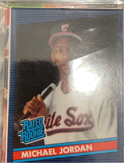 1990 Donruss #64 Michael Jordan Rated Rookie — front