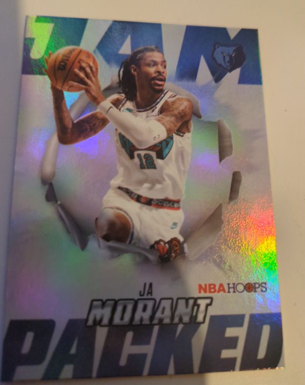 2025-26 Topps NBA Hoops #JP-2 Ja Morant Jam Packed Insert — front