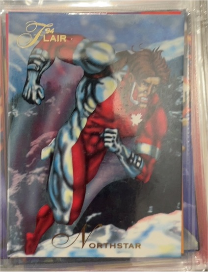 1994 Flair Marvel Annual #45 Northstar — front