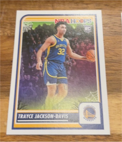 2023-24 Panini NBA Hoops Haunted Hoops #68 Trayce Jackson-Davis — front
