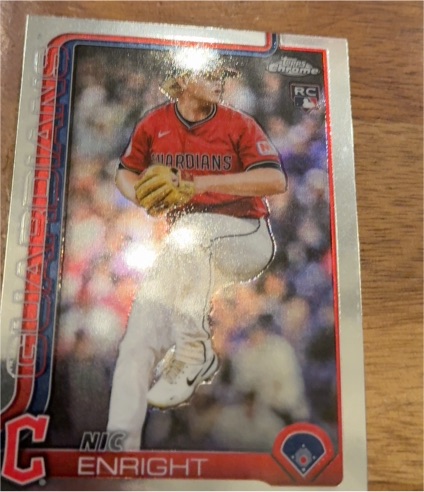 2025 Topps Chrome Update #USC103 Nic Enright — front