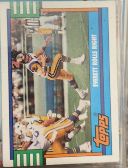 1990 Topps #523 Jim Everett — front
