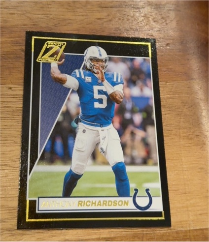2024 Panini Zenith #41 Anthony Richardson — front