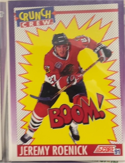 1991-92 Score #305 Jeremy Roenick — front