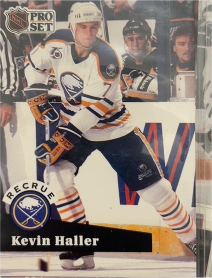1991-92 Pro Set #525 Kevin Haller — front
