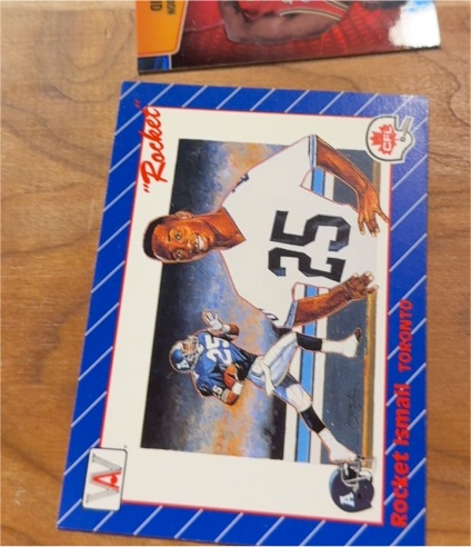 1991 All World CFL #1 Raghib Rocket Ismail — front