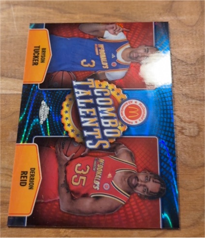 2024 Topps Chrome McDonald's All American #COT-BRY Bryson Tucker / Derrion Reid Combo Talents — front
