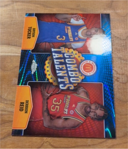 2024 Topps Chrome McDonald's #COT-BRY Bryson Tucker & Derrion Reid Combo Talents — front