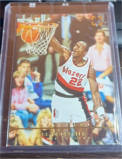 2021-22 Panini Photogenic #44 Clyde Drexler — front