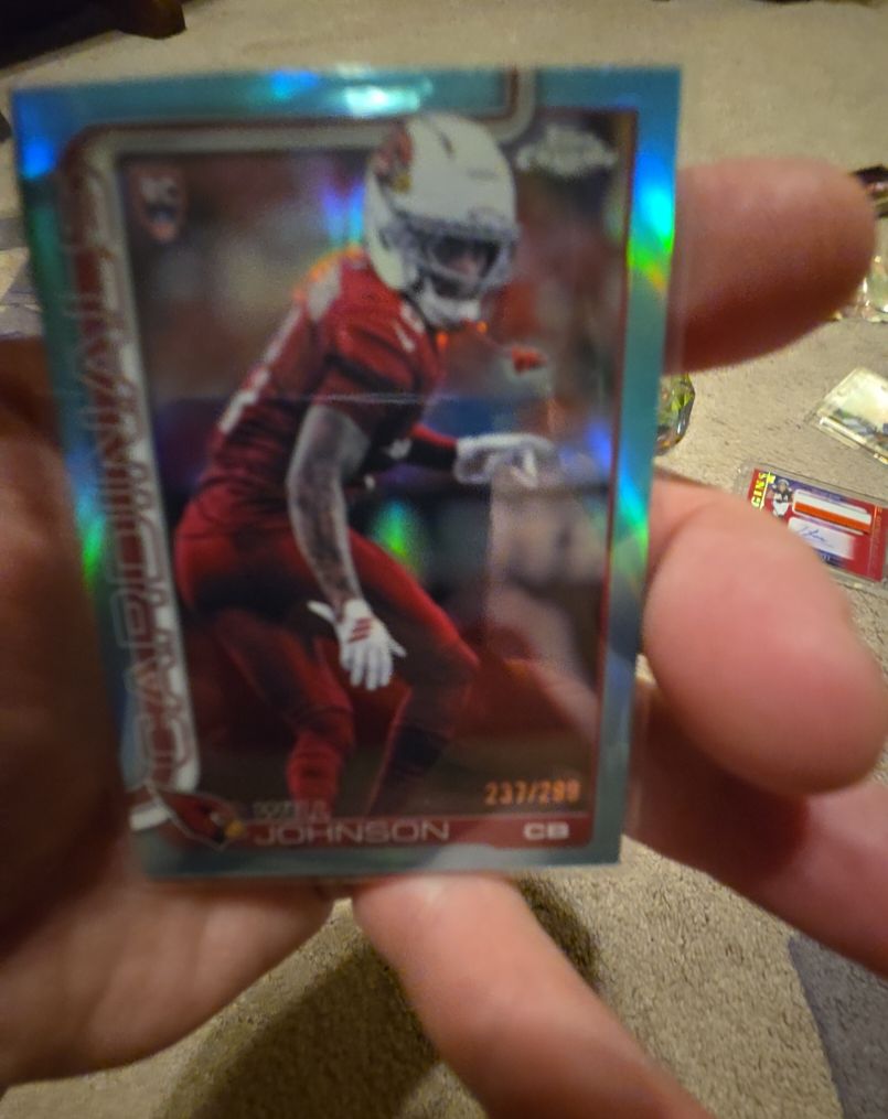 2025 Topps Chrome #349 Will Johnson — front