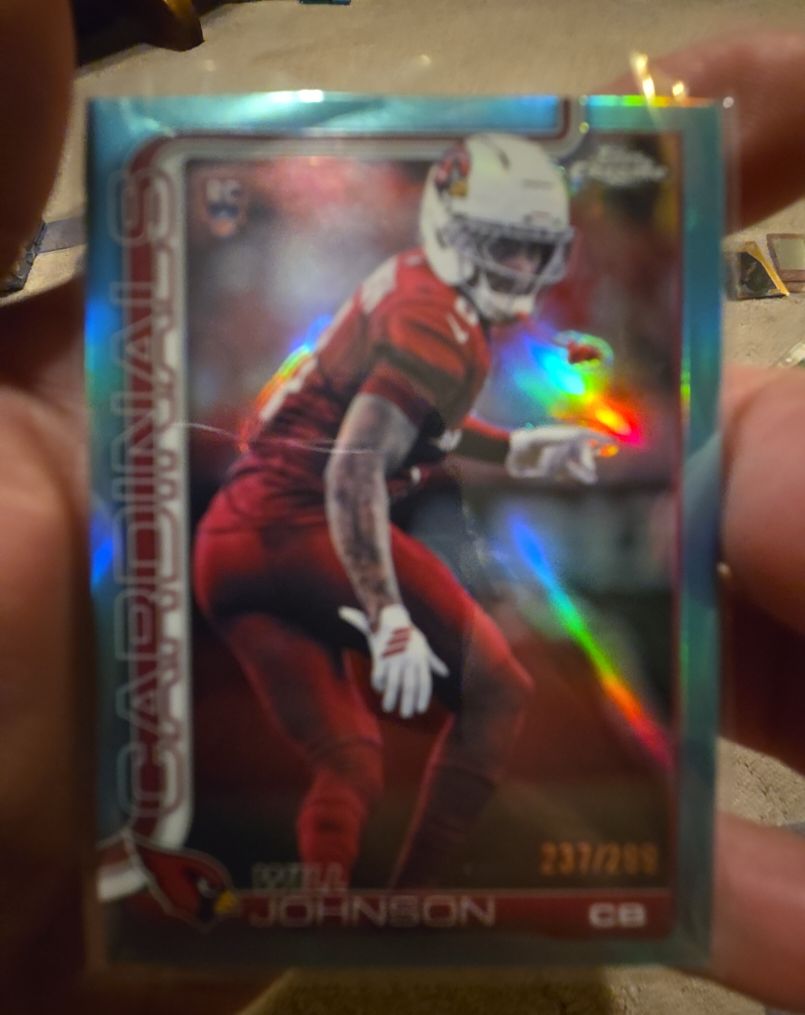 2025 Topps Chrome #349 Will Johnson — front