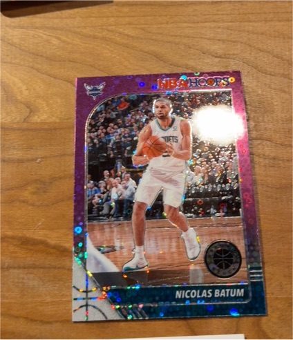 2019-20 Panini NBA Hoops Premium Stock #22 Nicolas Batum — front