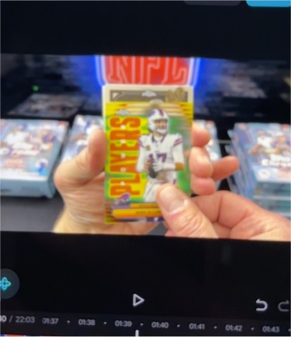 2024 Topps Football #1 Josh Allen — front