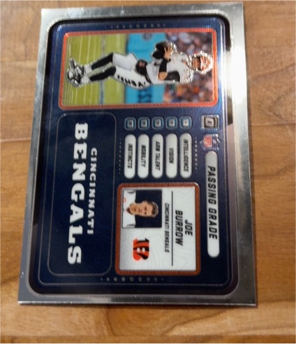 2025 Panini Donruss Optic Passing Grade #6 Joe Burrow — front
