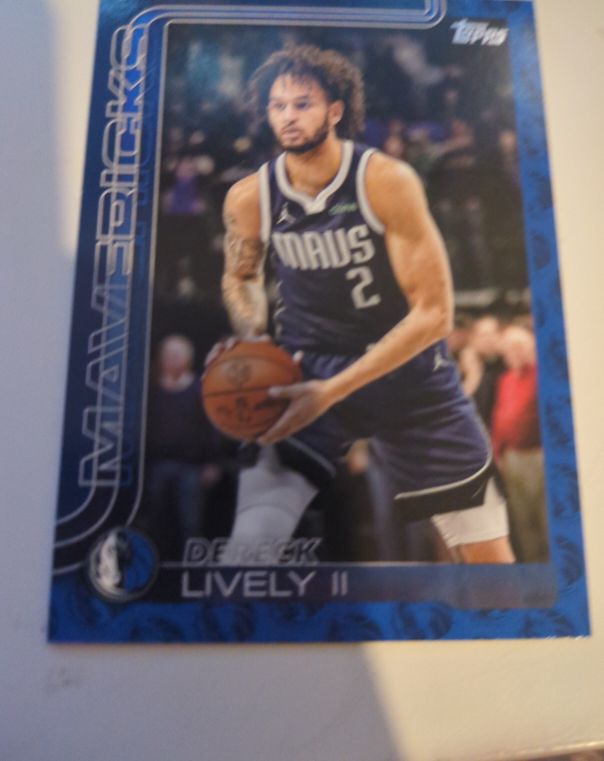 2025-26 Topps #172 Dereck Lively II — front