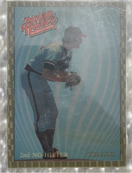 1993 Triad Whataburger Nolan Ryan Recollections 2nd No-Hitter — front