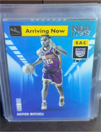 2021-22 Panini NBA Hoops Arriving Now #5 Davion Mitchell — front