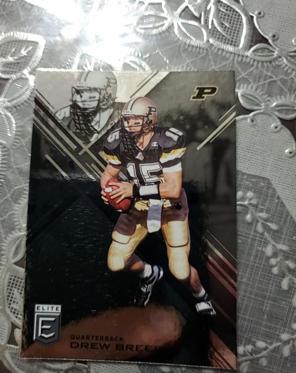 2017 Panini Elite Draft Picks #31 Drew Brees — front