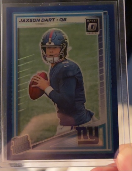 2025 Panini Donruss Optic #273 Jaxson Dart — front