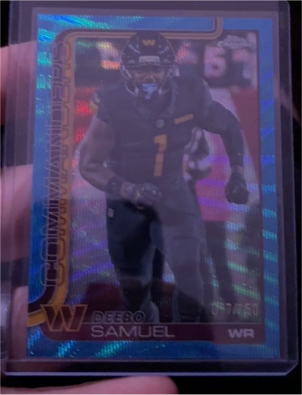 2025 Topps Chrome #294 Deebo Samuel — front