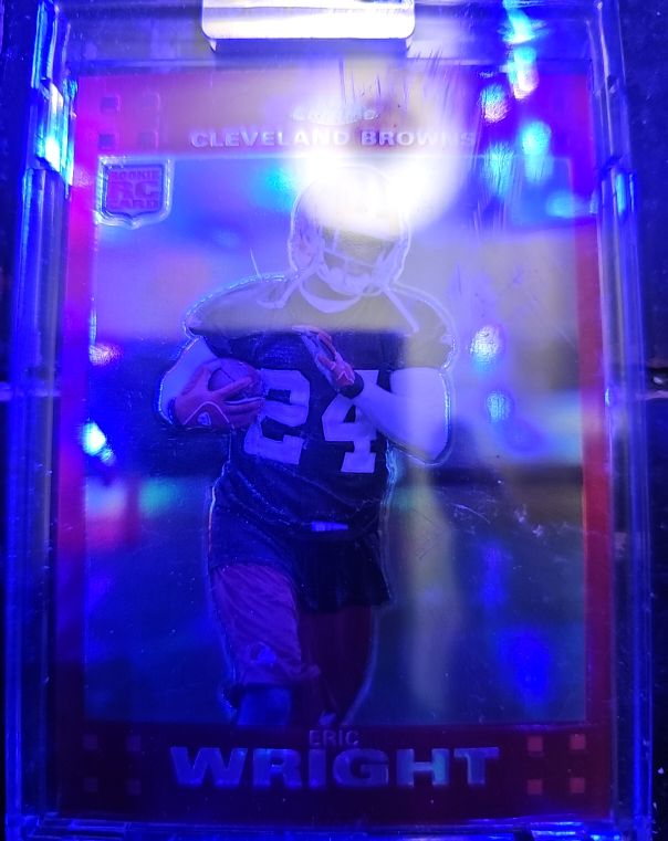 2007 Topps Chrome #TC257 Eric Wright Rookie — front