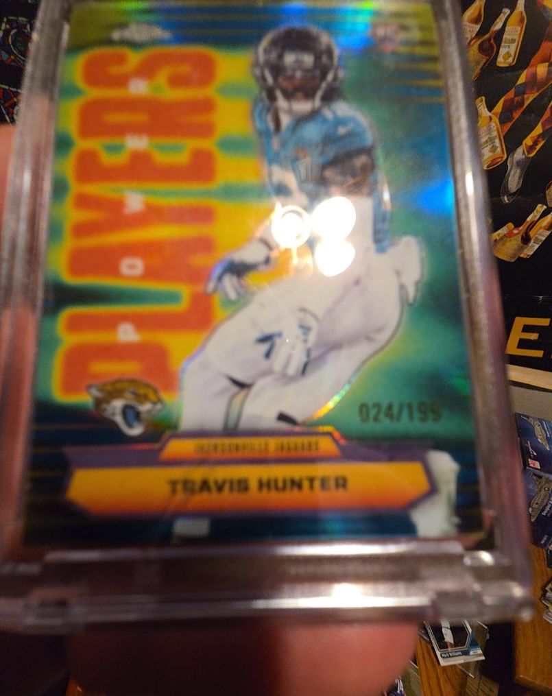 2025 Topps Chrome Power Players #PP-29 Travis Hunter — front