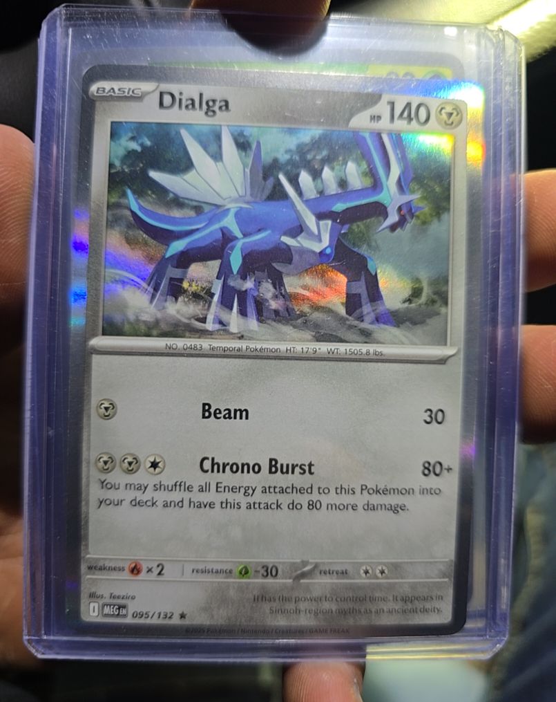 2007 Pokémon MEG #095 Dialga — front