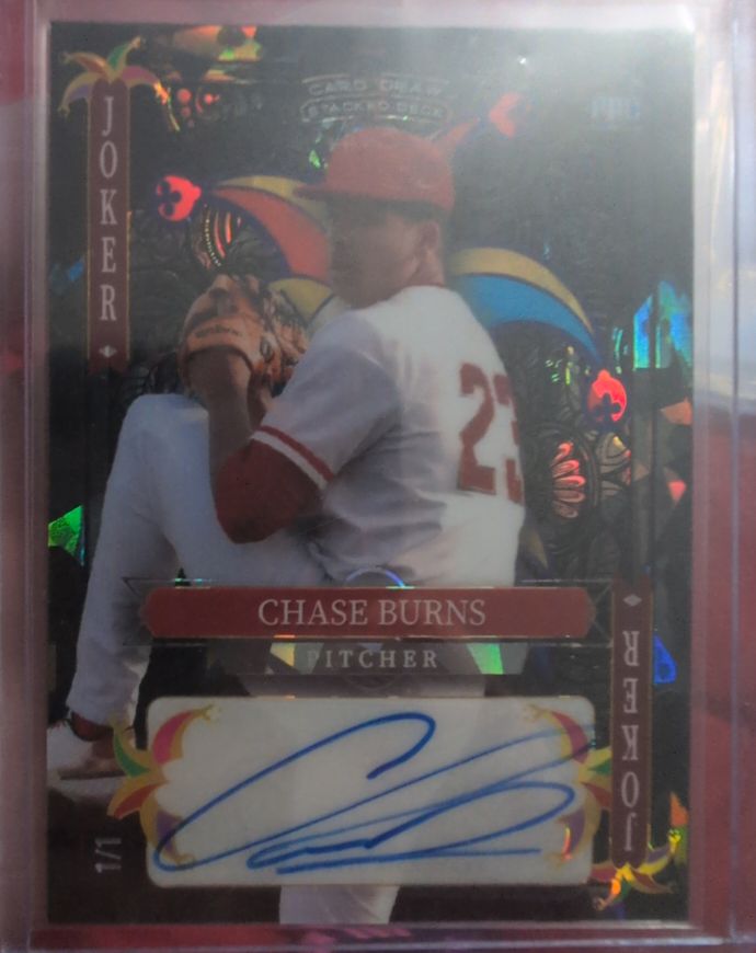 2024 Wild Card Stacked Deck Chase Burns Joker #Joker — front