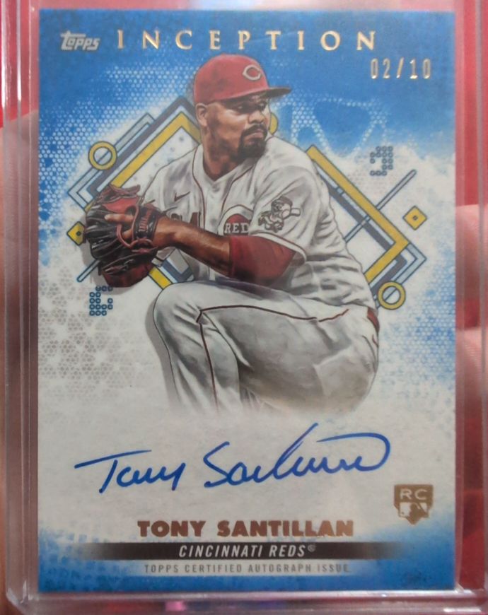 2022 Topps Inception #31 Tony Santillan — front