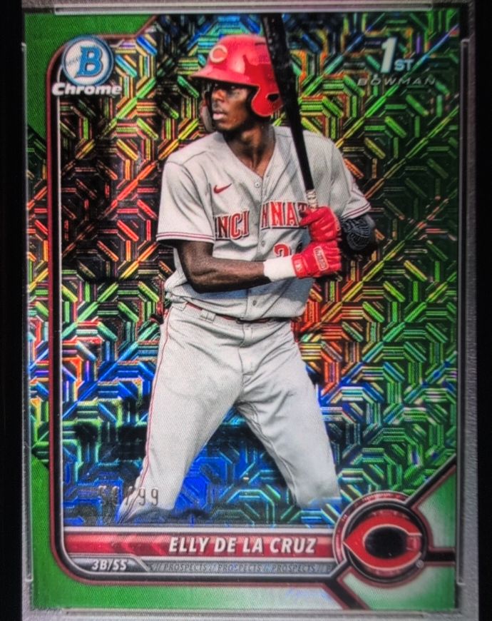 2024 Bowman Chrome #42 Elly De La Cruz — front