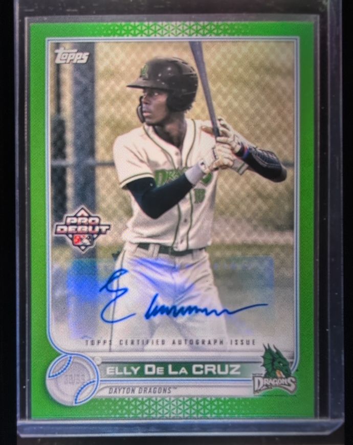 2022 Topps Pro Debut #PD-189 Elly De La Cruz — front