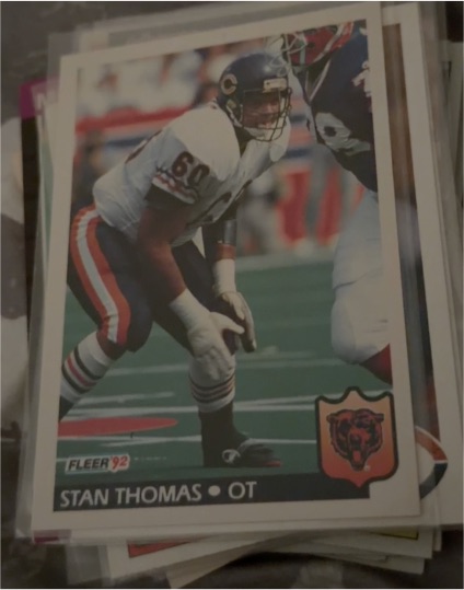 1992 Fleer #48 Stan Thomas — front