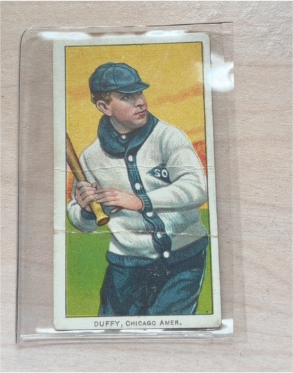1909 T206 #350 Hugh Duffy Chicago White Sox — front