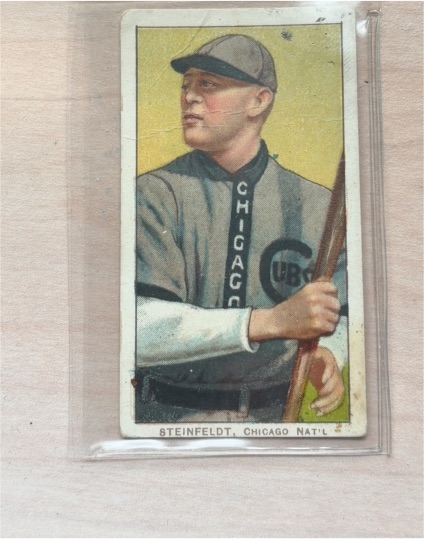 1909-11 T206 #464 Harry Steinfeldt — front