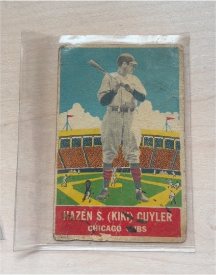 1933 Goudey #23 Hazen S. (Ki-Ki) Cuyler — front