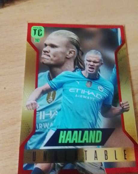 2025 Panini Top Class #262 Erling Haaland Unbeatable — front