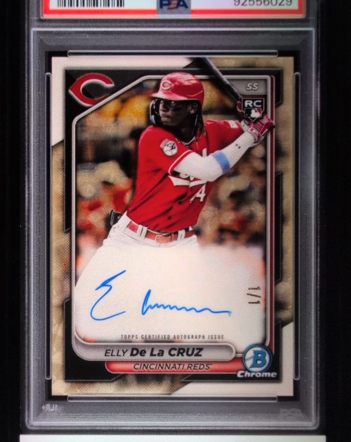 2024 Bowman Chrome #CRAED Elly De La Cruz — front