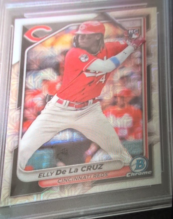 2024 Bowman Chrome #22 Elly De La Cruz — front