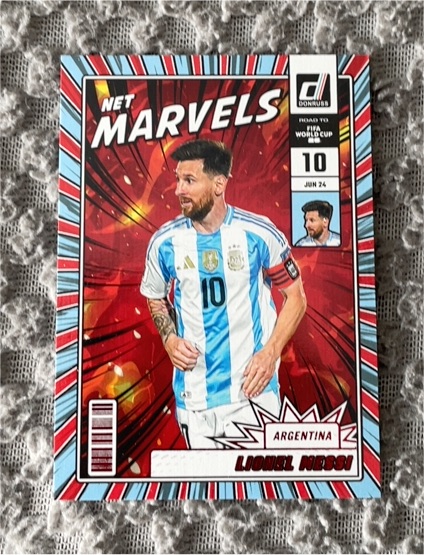 2025-26 Donruss Road to FIFA World Cup #21 Lionel Messi — front