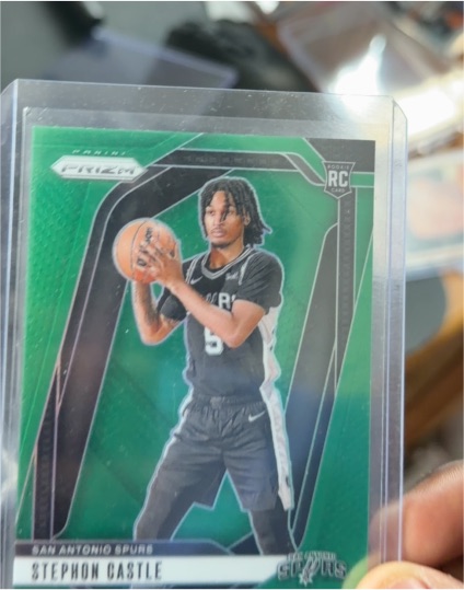 2024-25 Panini Prizm #234 Stephon Castle — front