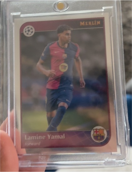 2024 Topps Merlin #19 Lamine Yamal — front
