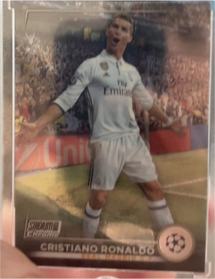 2022-23 Topps Stadium Club Chrome UEFA Club Competitions #7 Cristiano Ronaldo — front