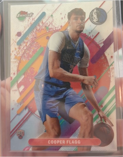 2026 Topps Finest #1 Cooper Flagg — front