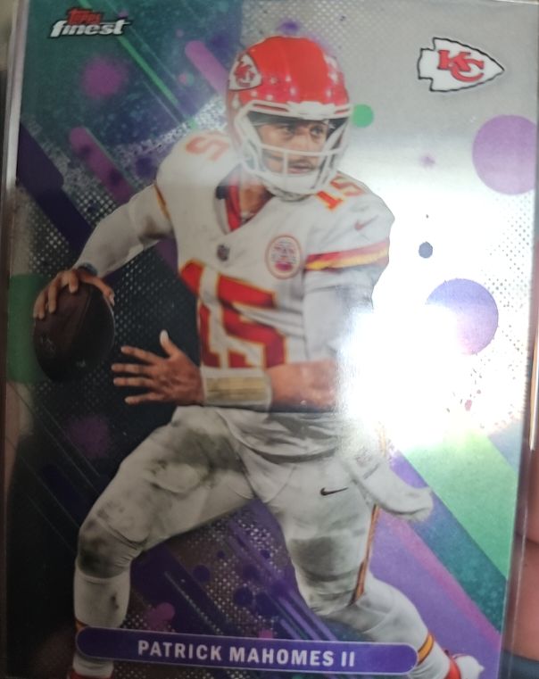 2025 Topps Finest #58 Patrick Mahomes II — front